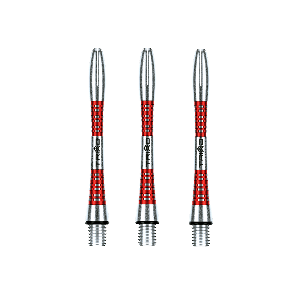 Winmau Triad Aluminium Shafts - Rot