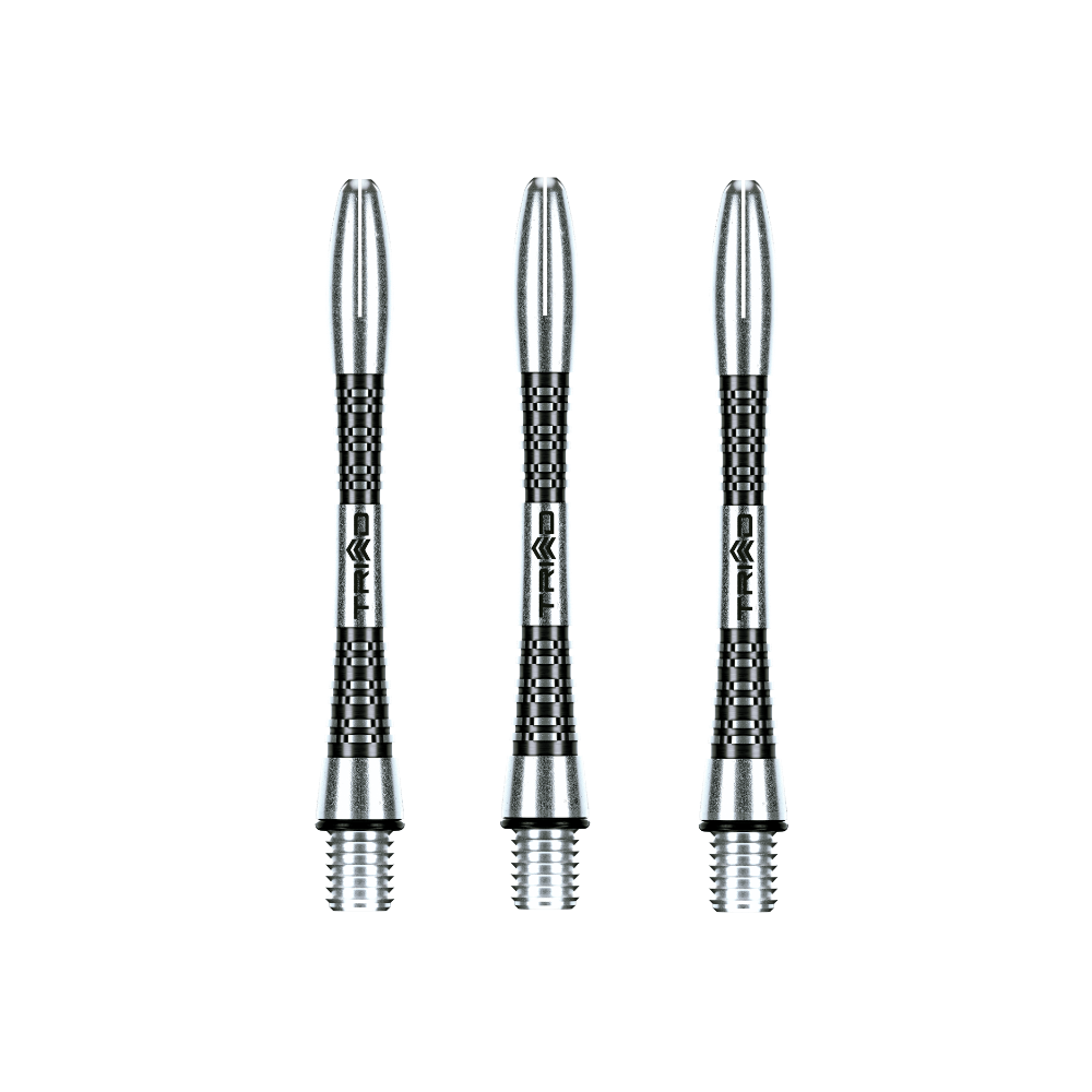 Winmau Triad Aluminium Shafts - Schwarz