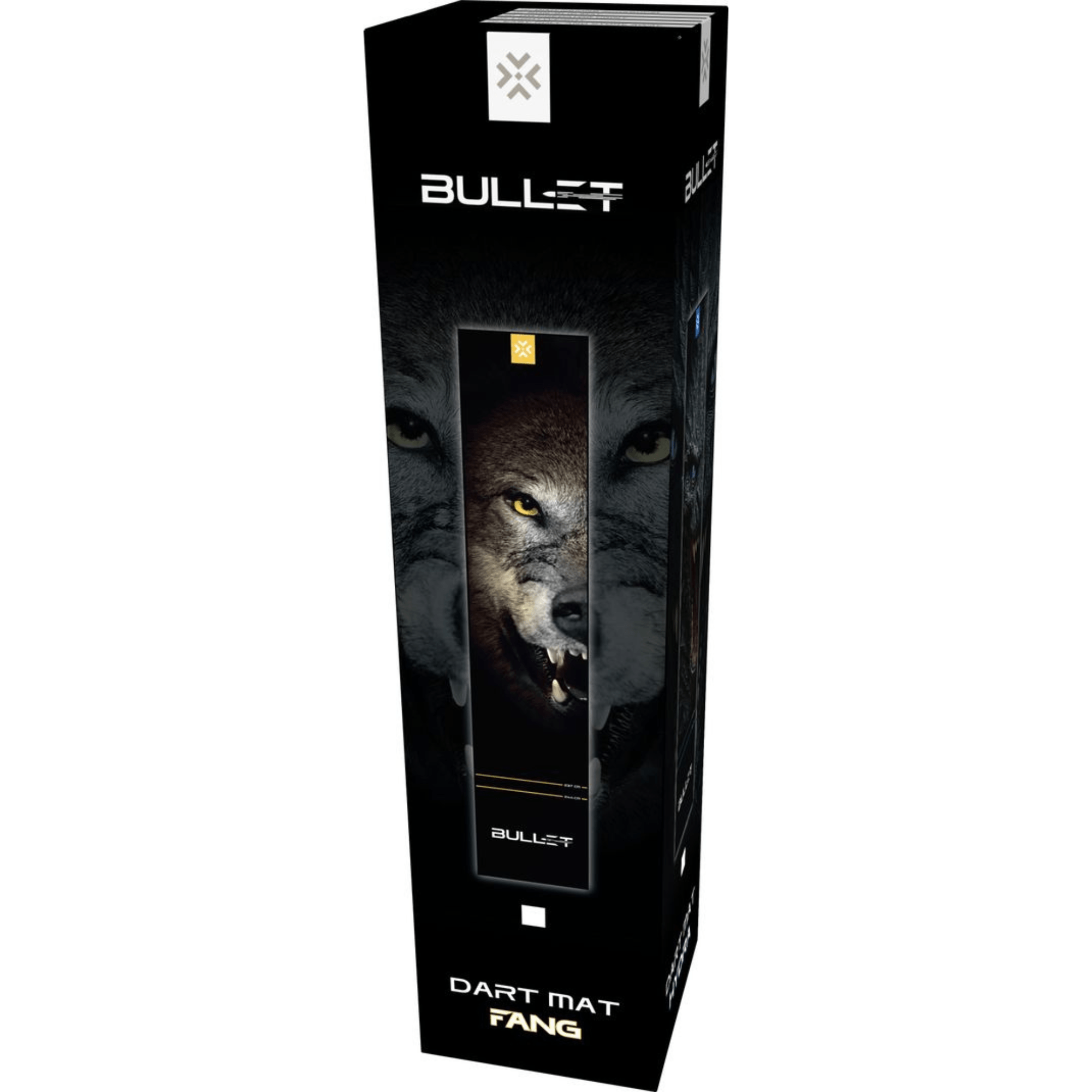 Bullet Fang Dartmatte Verpackung