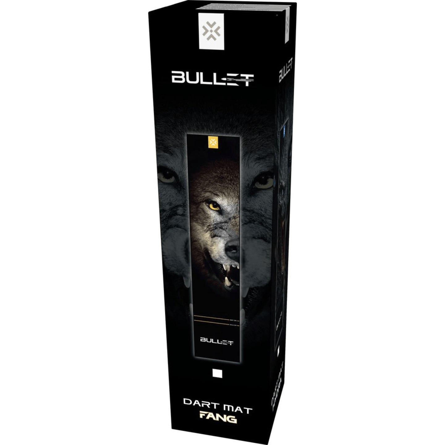 Bullet Fang Dartmatte Verpackung