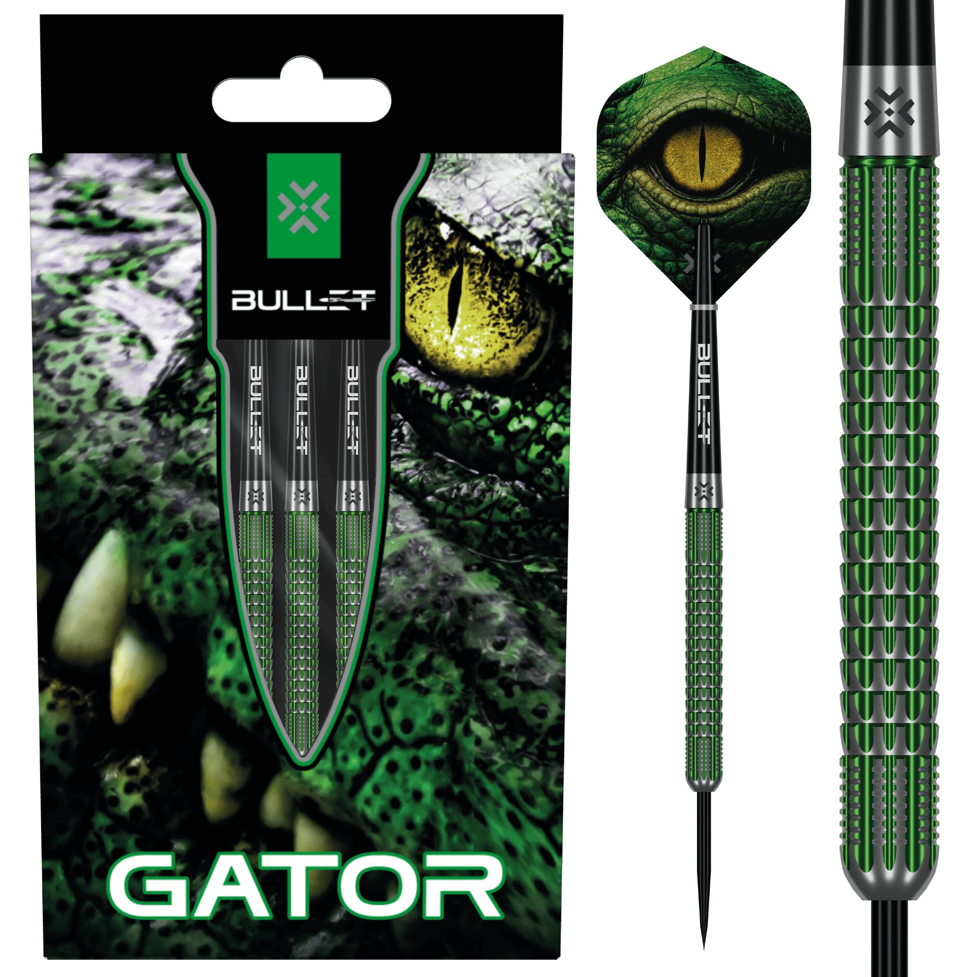 Bullet Gator Steeldarts Verpackung