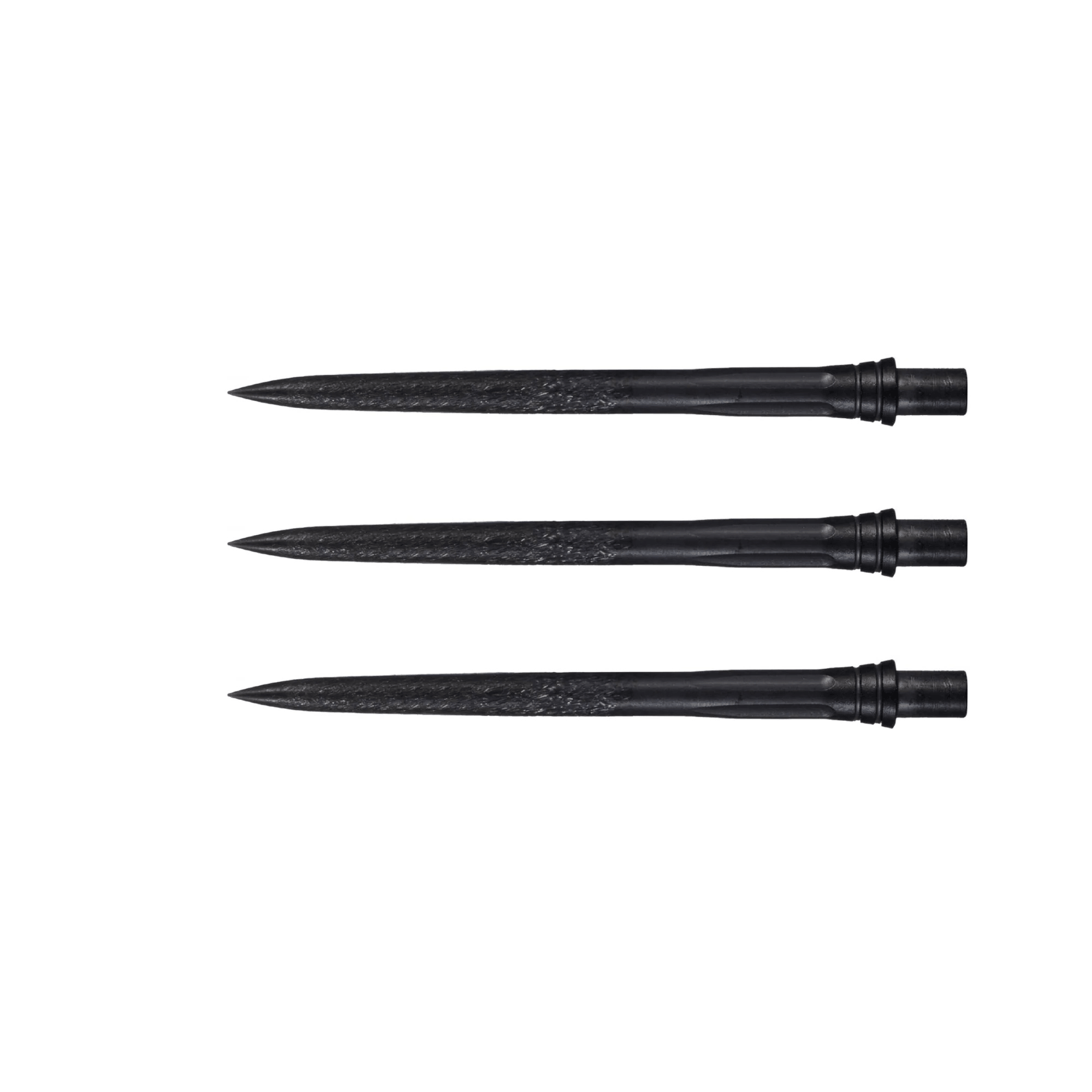 Caliburn EVO Roughed Smooth No Lip Spitzen - Schwarz Set