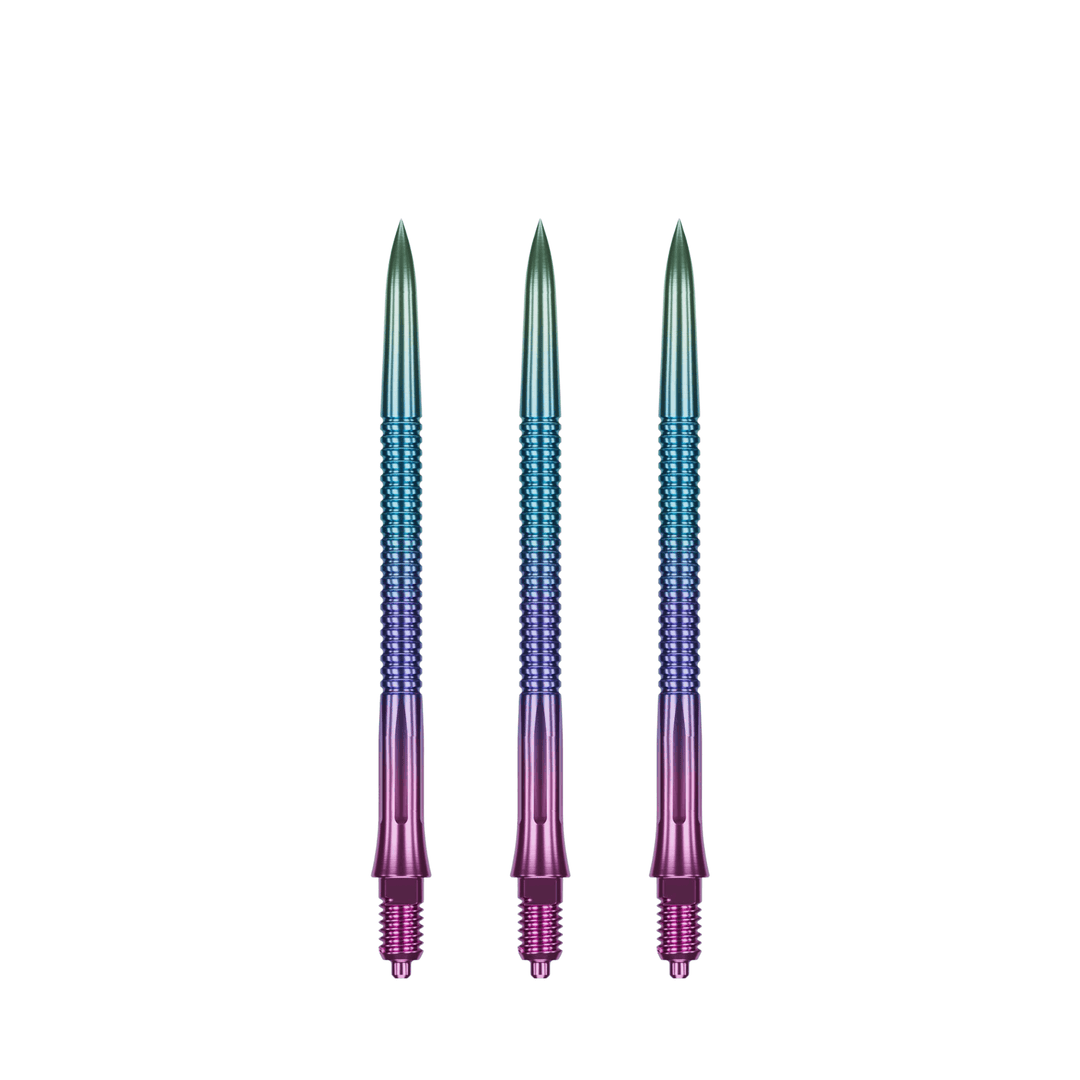 Caliburn EZ-EVO Small Grooved Spitzen - Rainbow