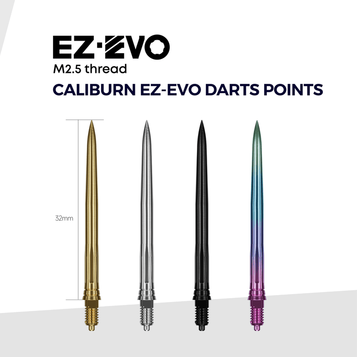 Caliburn EZ-EVO Smooth Spitzen - Black Maße