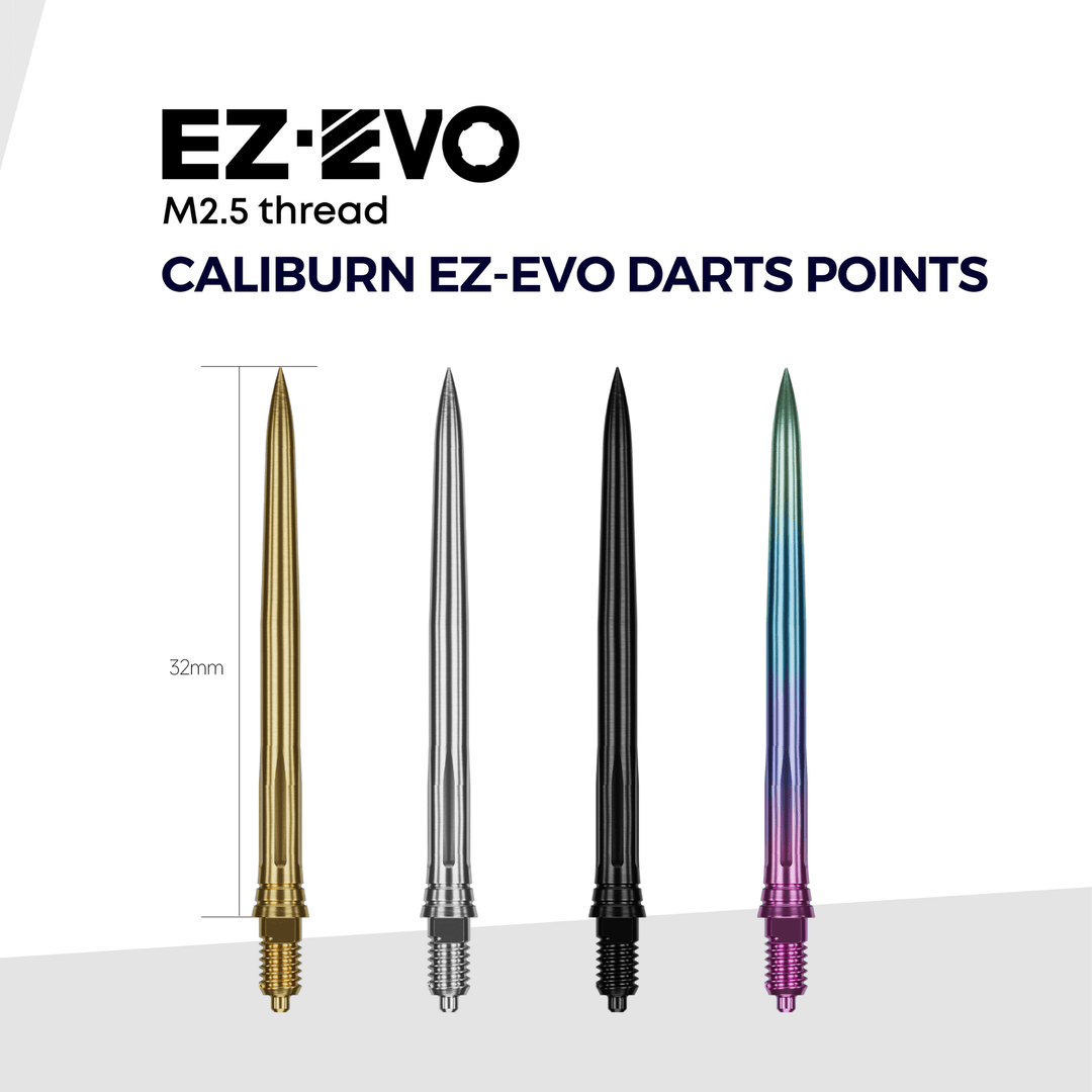 Caliburn EZ-EVO Smooth Spitzen - Gold Maße