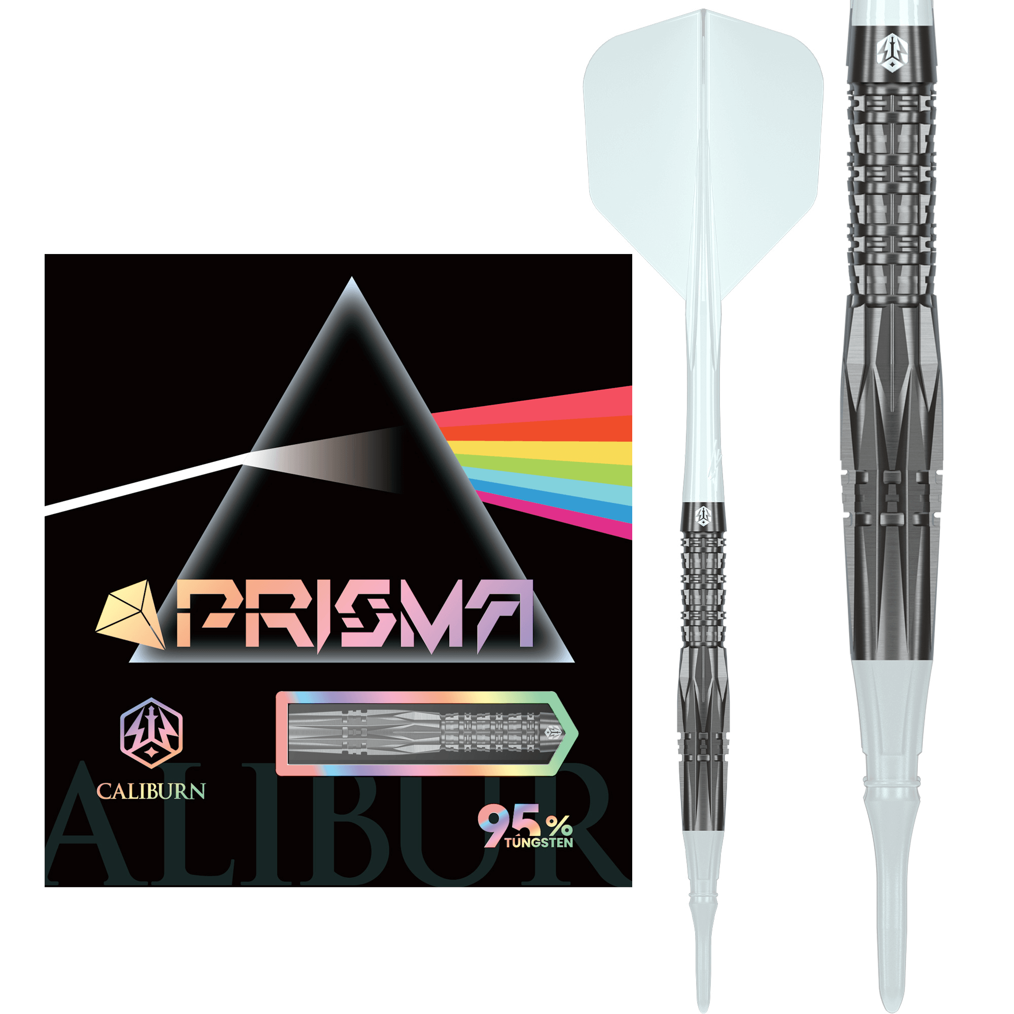 Caliburn Prisma P1 Softdarts Verpackung