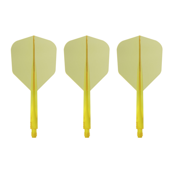 Condor Axe Flight System - Small TransparentGelb Set