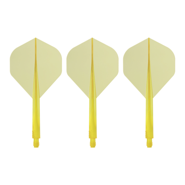 Condor Axe Flight System - Standard TransparentGelb Set