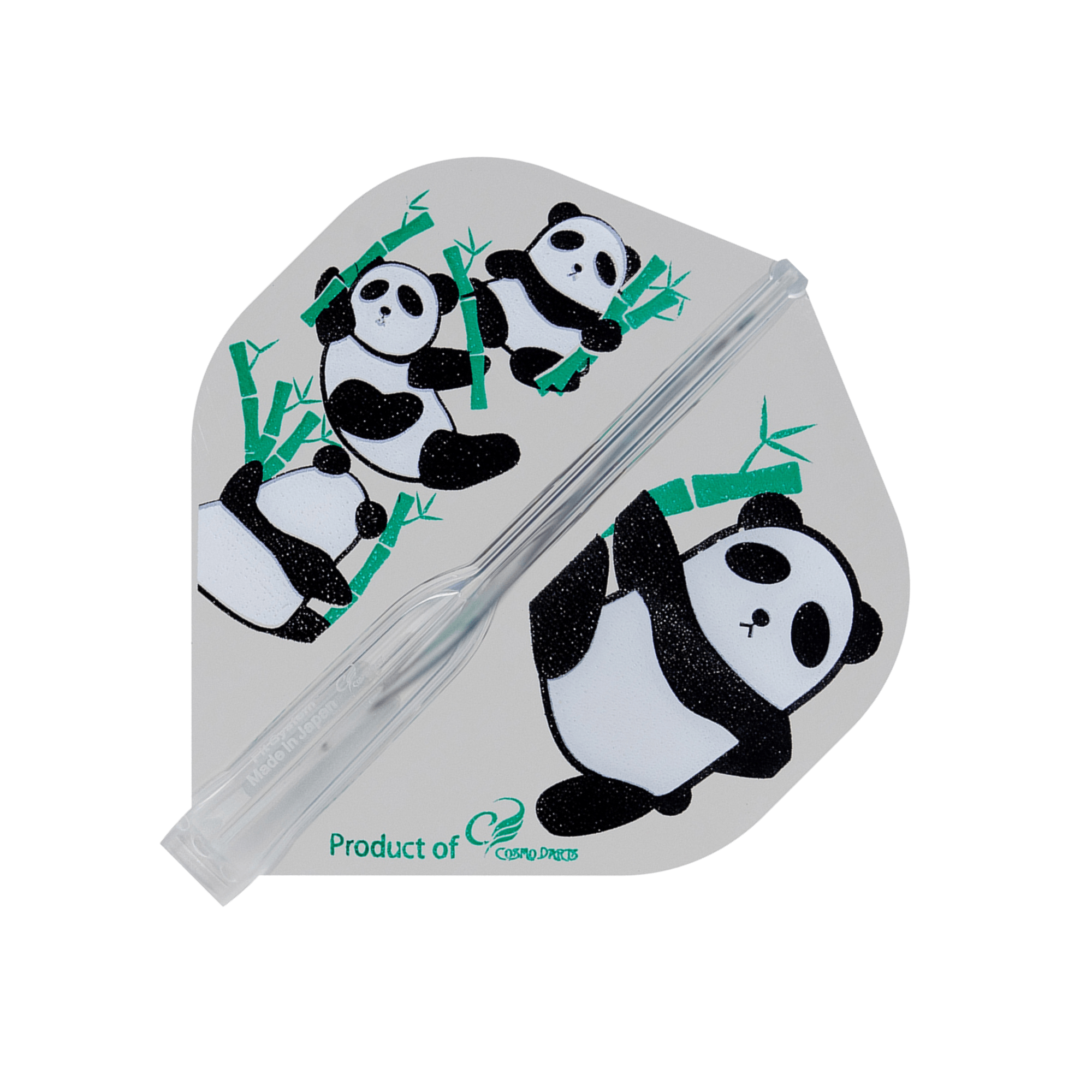 Cosmo Fit Flights Air Printed Series Panda x Family Standard Design weiß