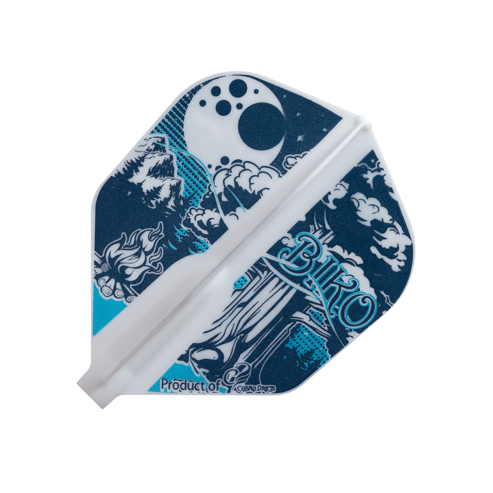 Cosmo Fit Flights Jacques Labre 3 Shape blau
