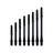 Cosmo Fit Shafts Gear Slim - Schwarz