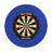Dartboard Surround - Blau mit Board