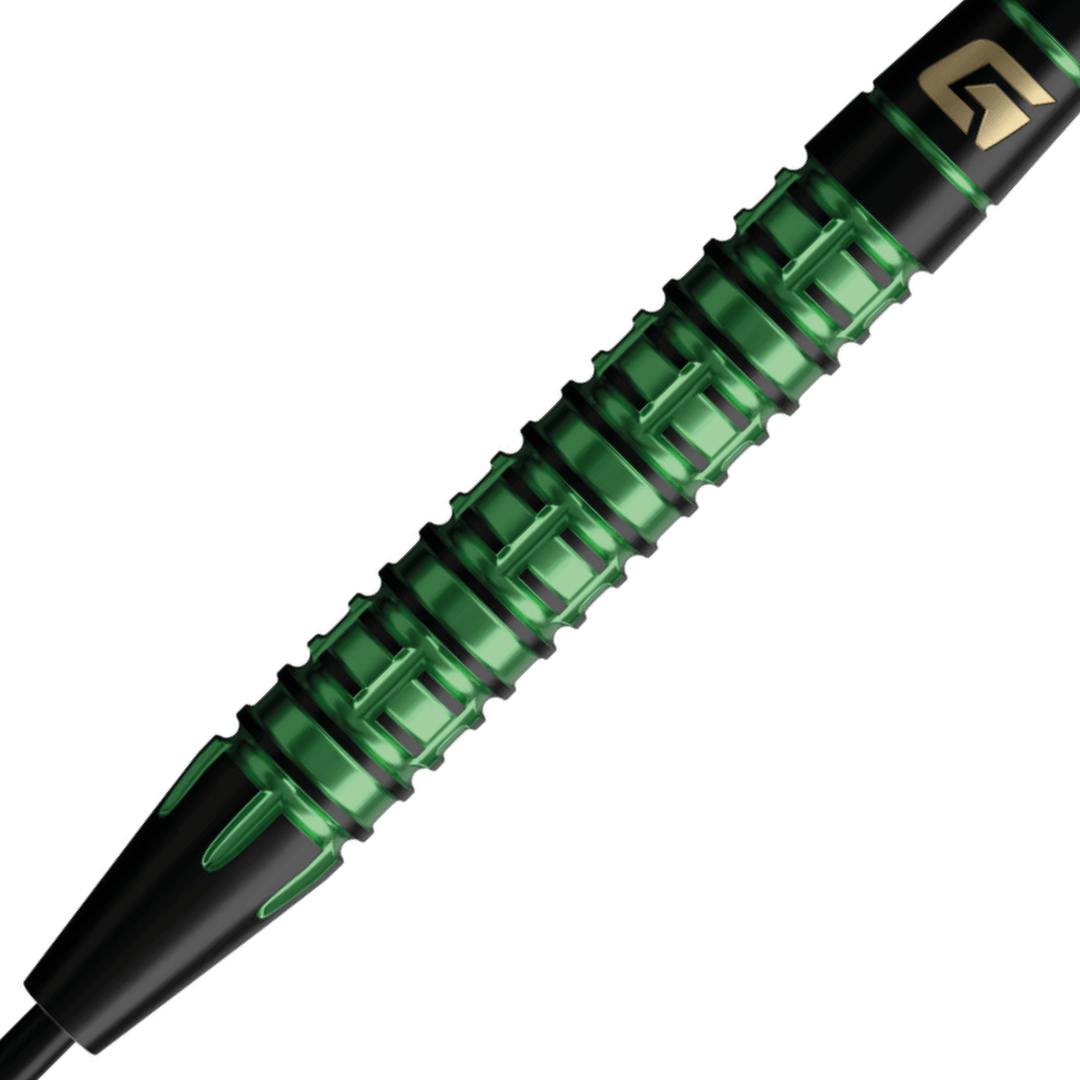 GOAT Athlete Green Steeldarts Details Barrel