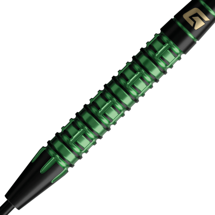 GOAT Athlete Green Steeldarts Details Barrel