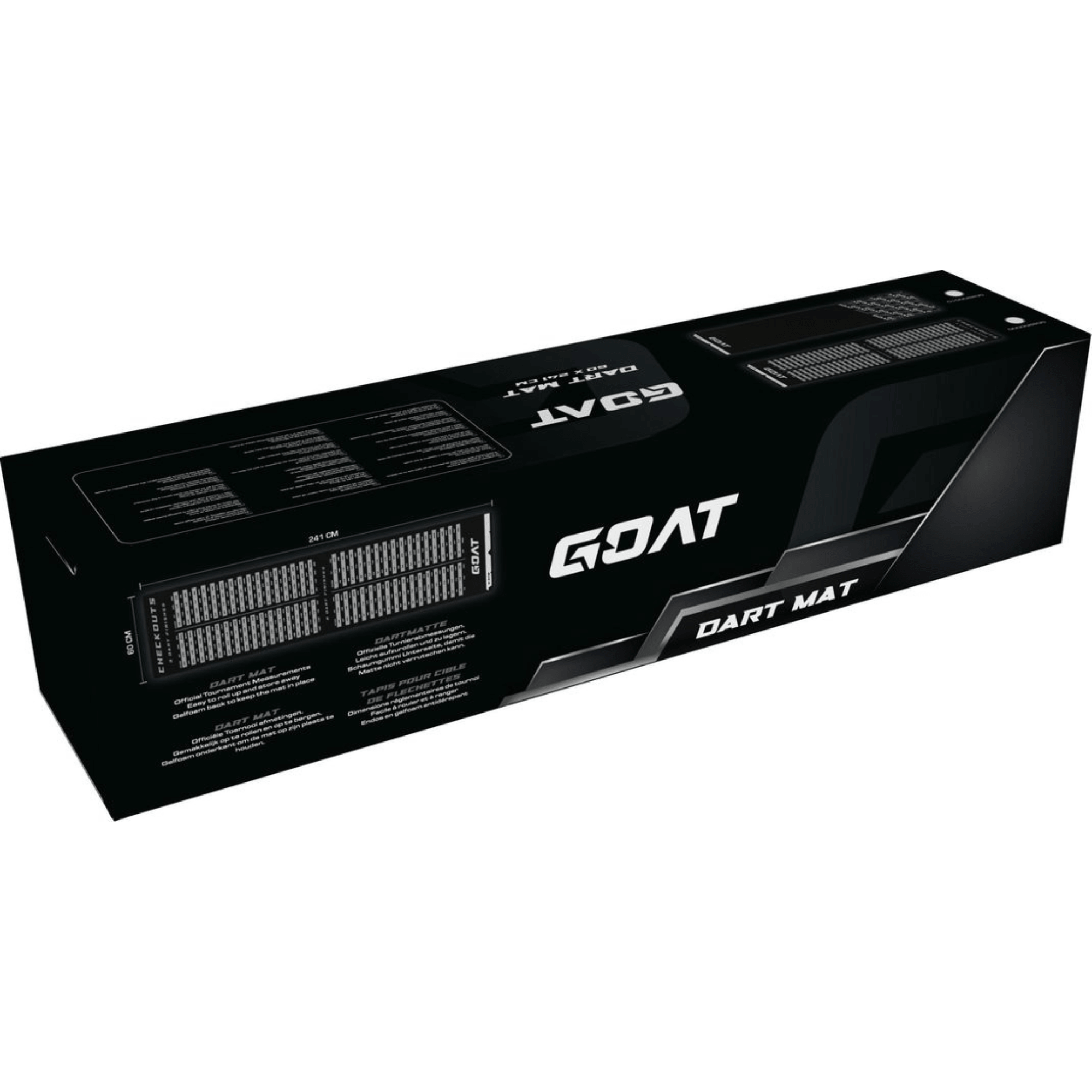 GOAT Checkout Dartmatte 60 Verpackung