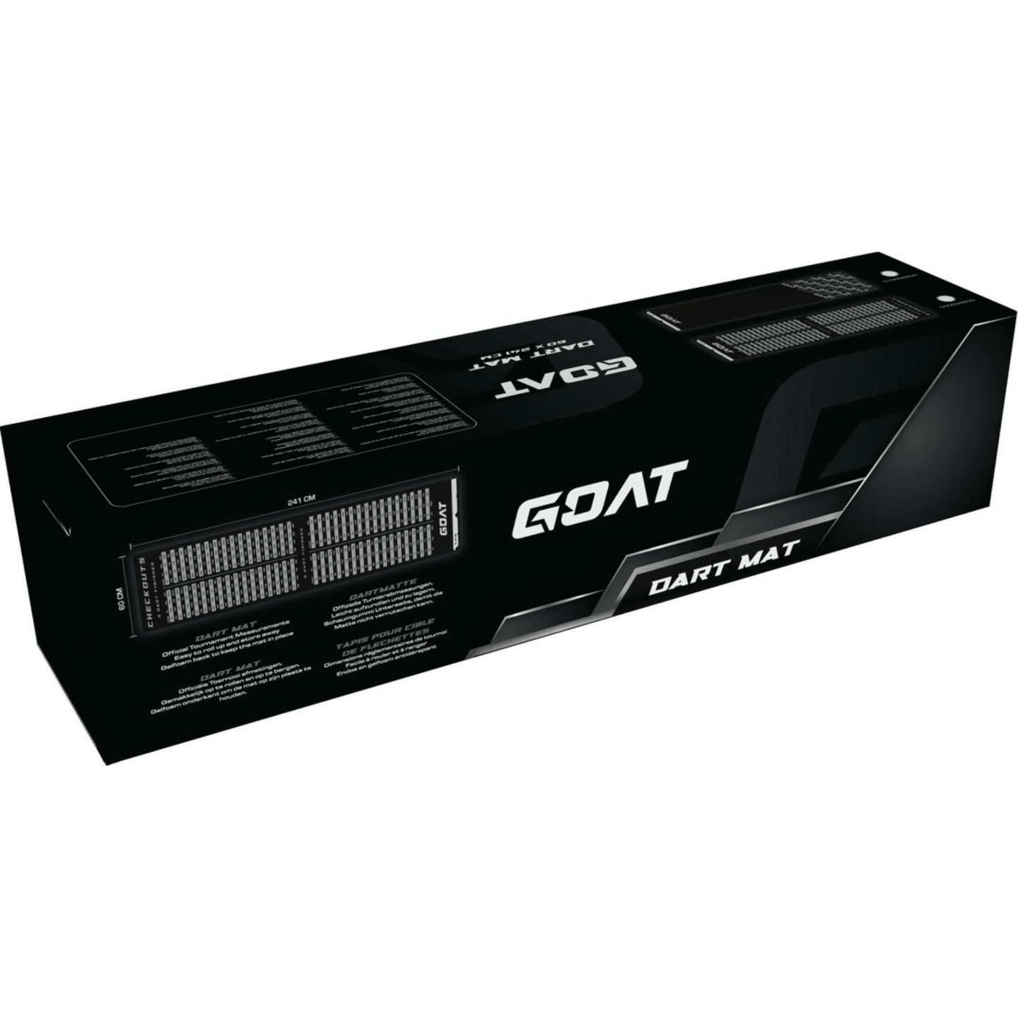 GOAT Checkout Dartmatte 60 Verpackung