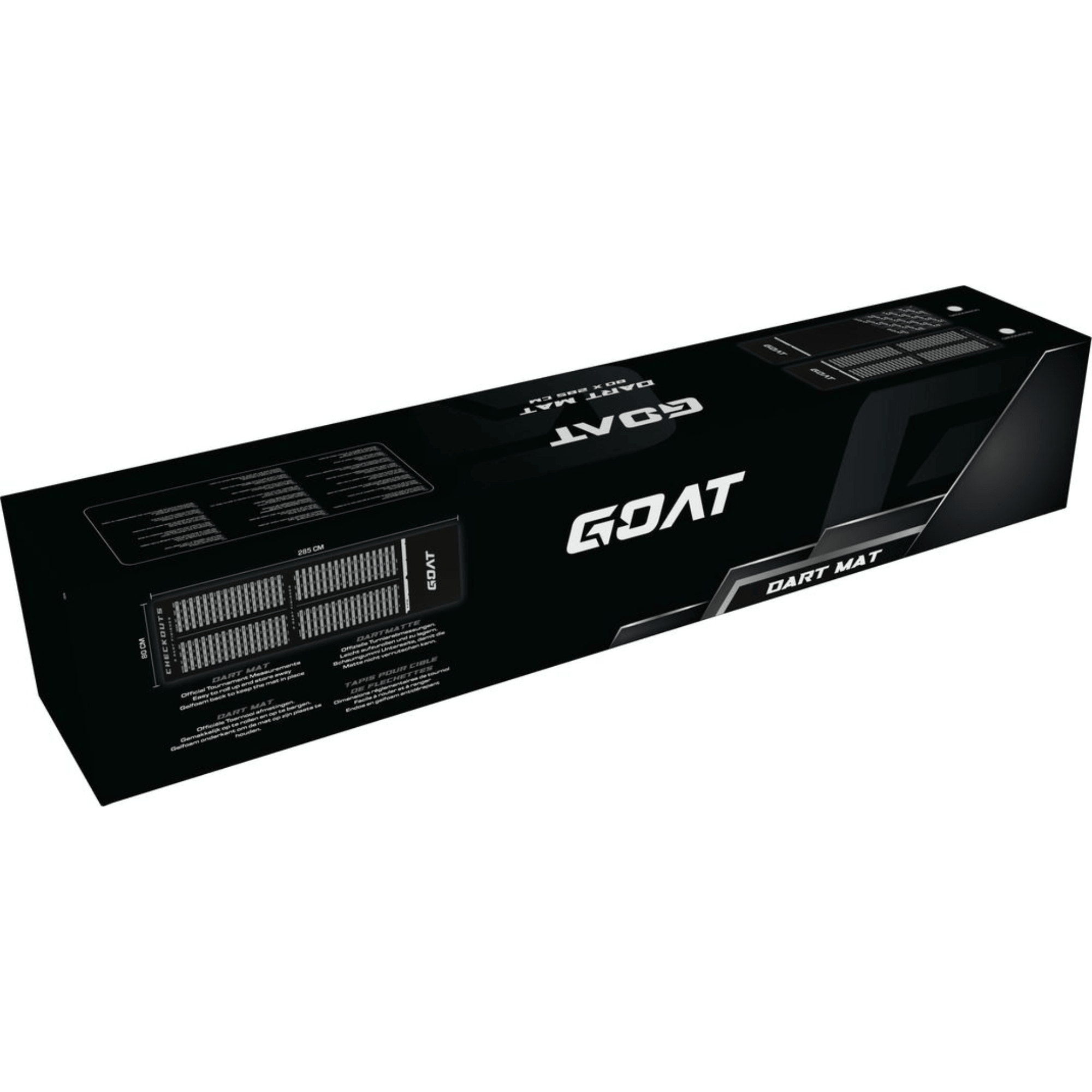 GOAT Checkout Dartmatte 80 Verpackung