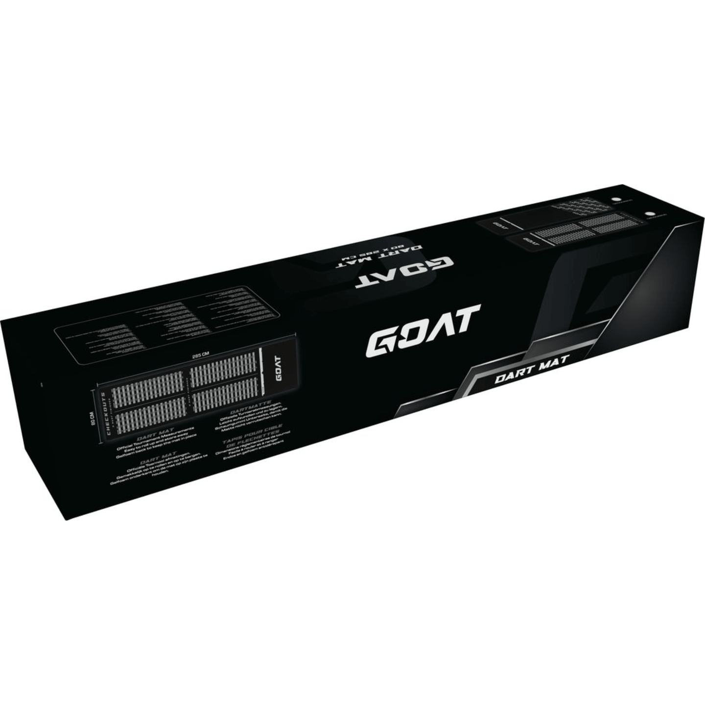 GOAT Checkout Dartmatte 80 Verpackung