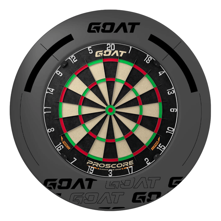 GOAT Defender 3 Anthracite Dartboard Surround und Board