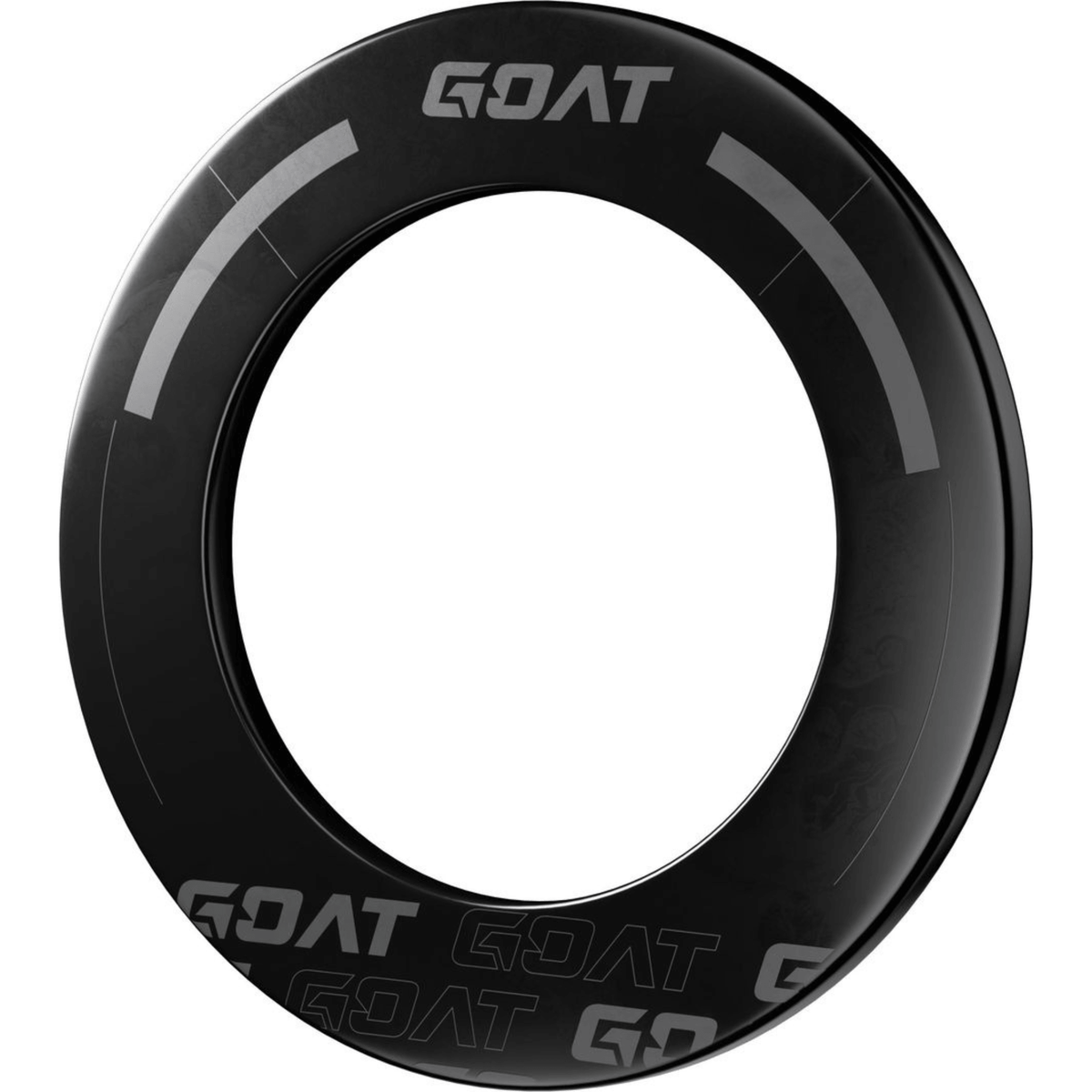 GOAT Defender 3 Black Dartboard Surround seitlich