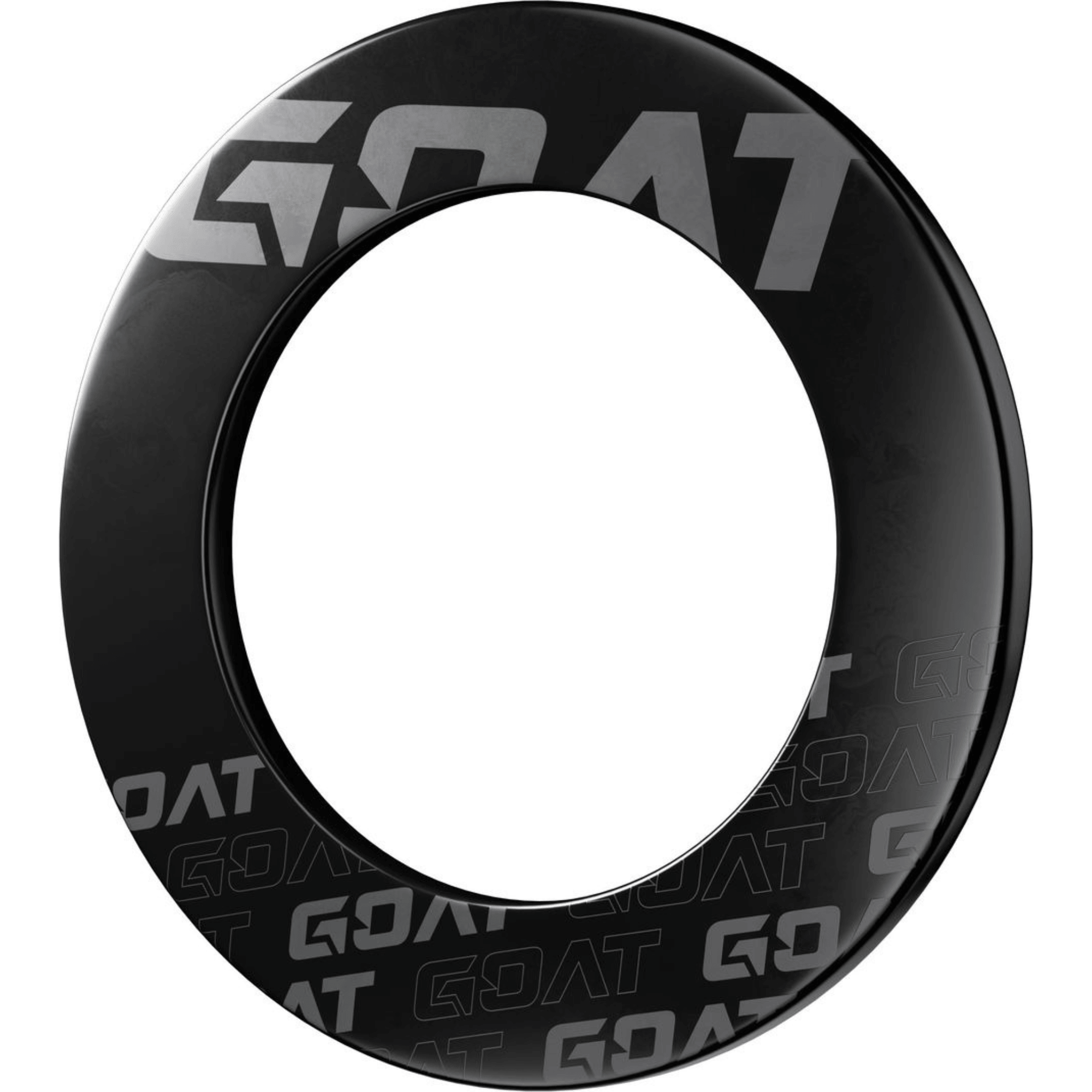 GOAT Defender 4 Black Dartboard Surround seitlich