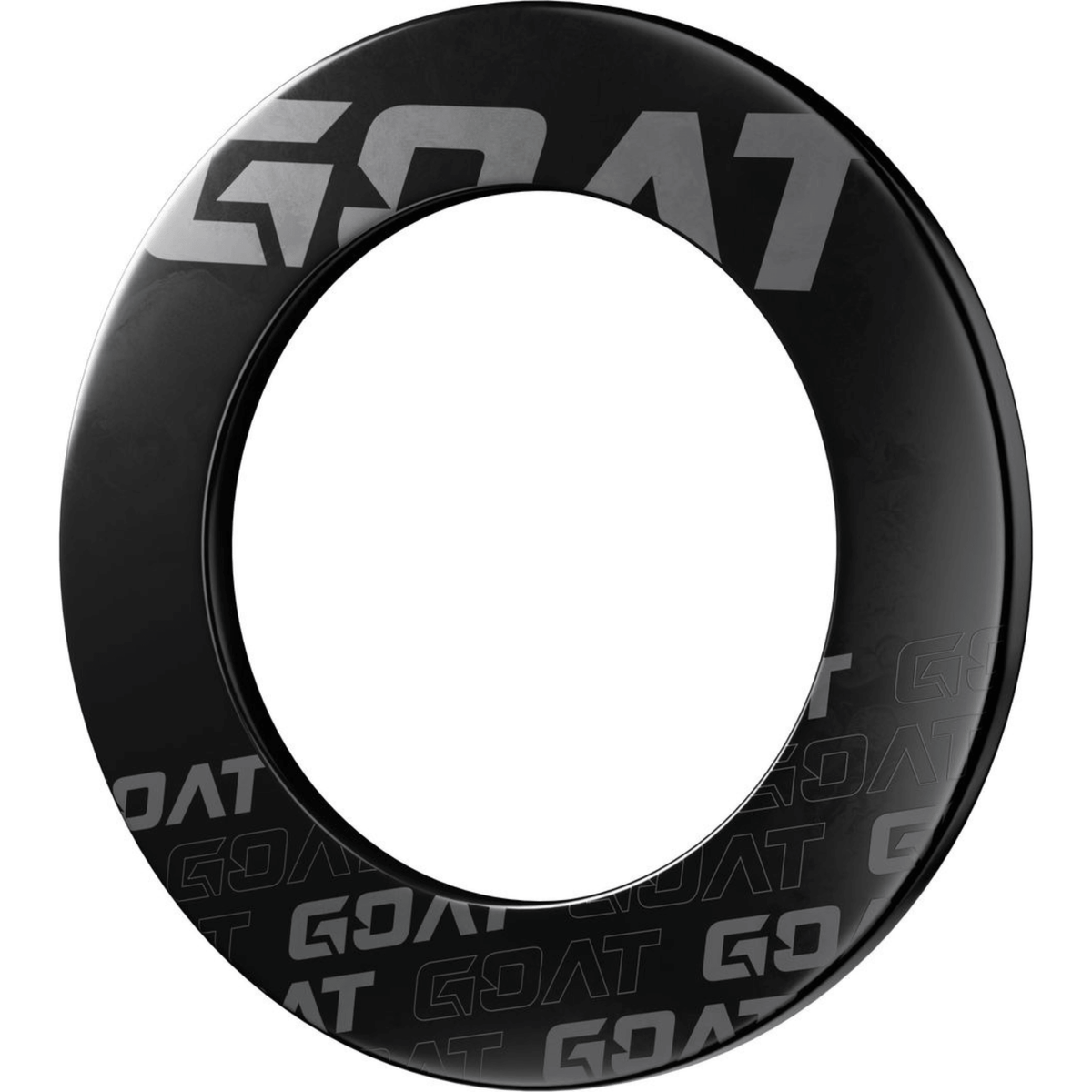 GOAT Defender 4 Black Dartboard Surround seitlich