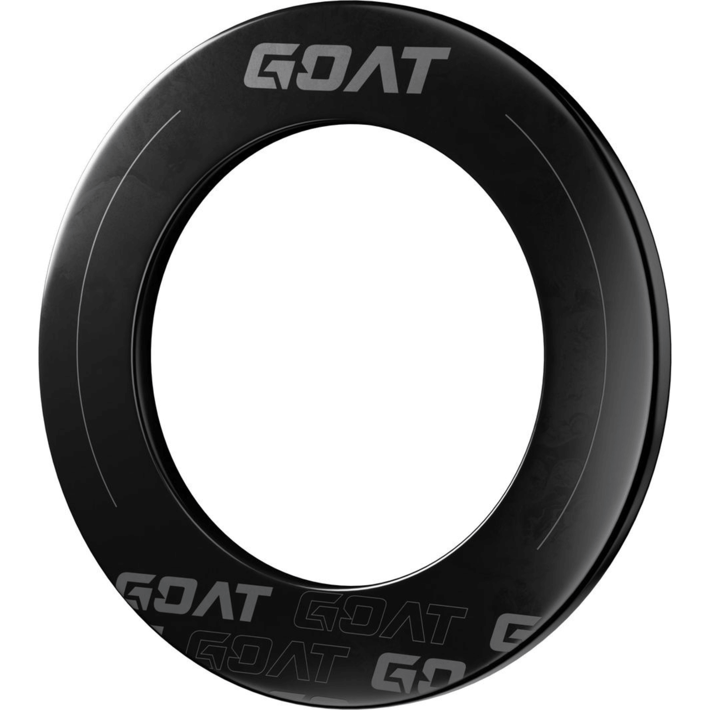 GOAT Defender 5 Black Dartboard Surround seitlich