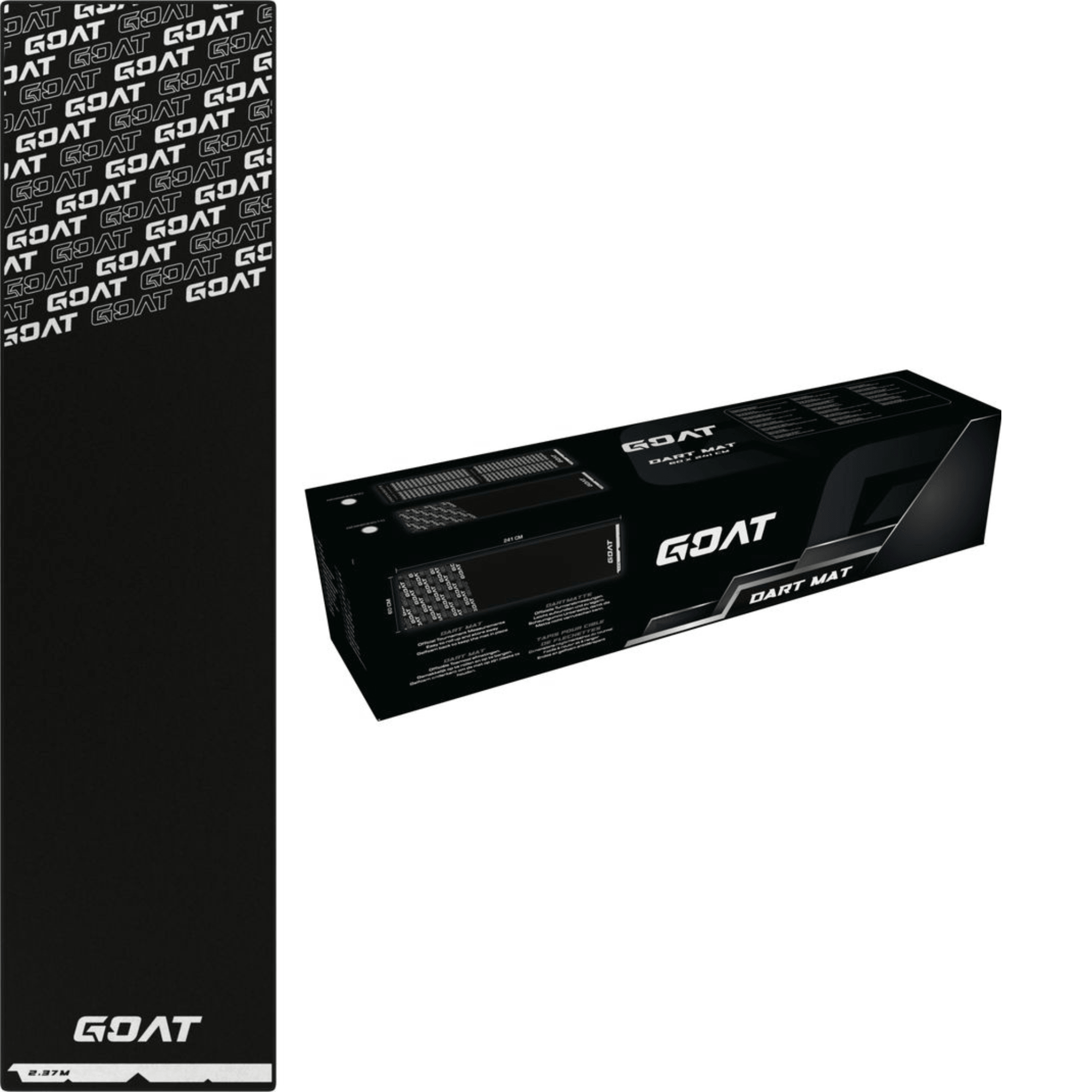 GOAT Logo Dartmatte 60 mit Verpackung