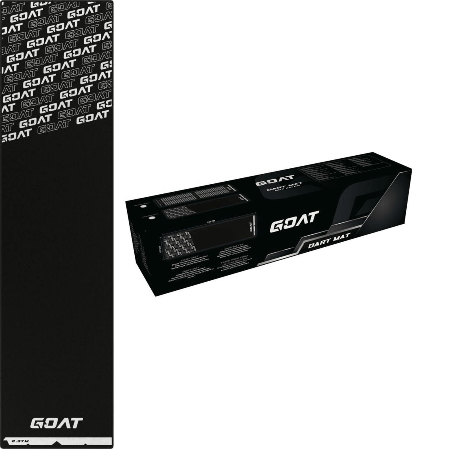 GOAT Logo Dartmatte 60 mit Verpackung