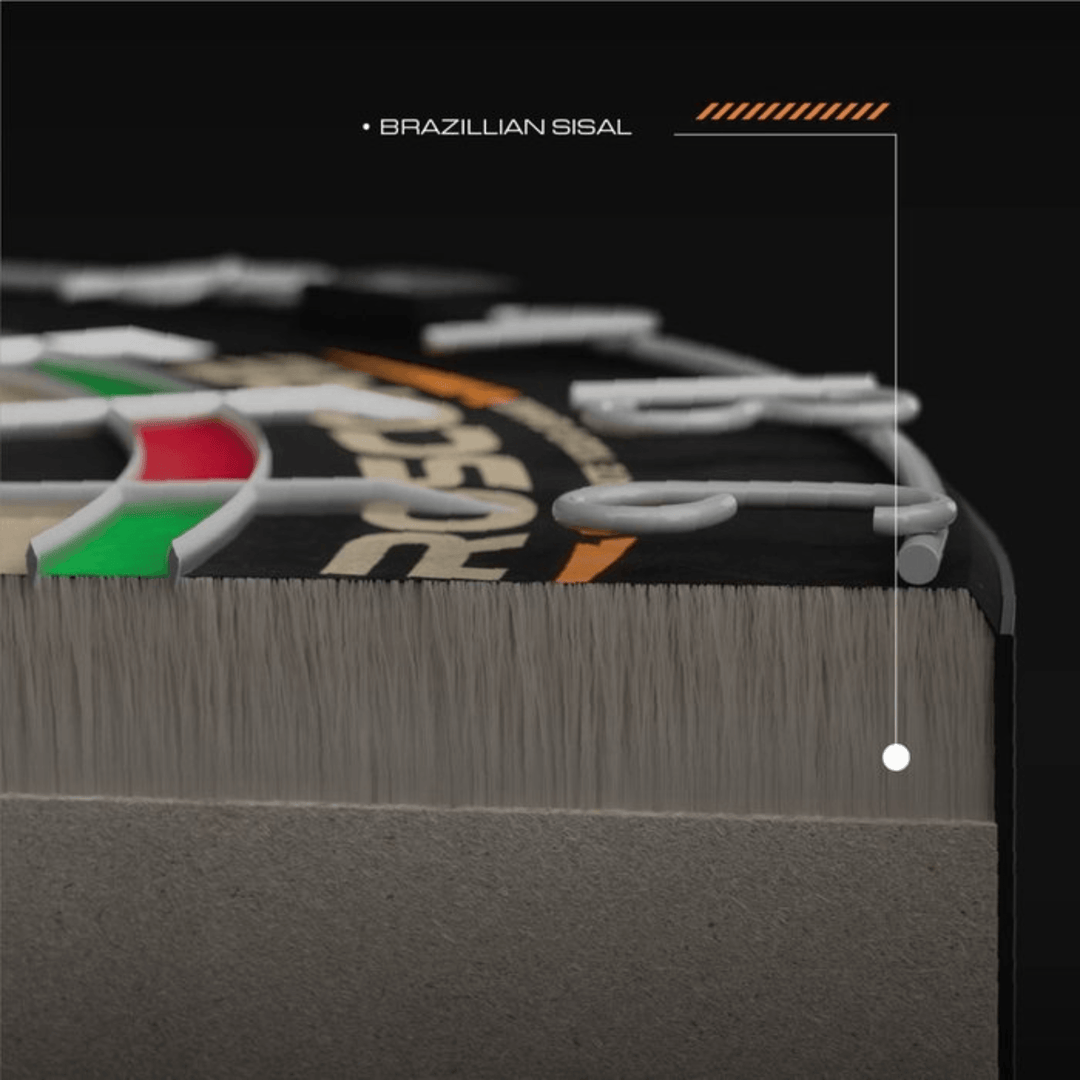 GOAT Proscore PWR Dartboard Details Sisal