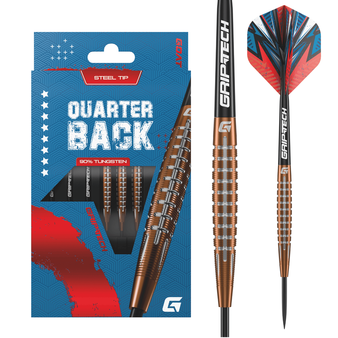 GOAT Quarterback V1 Steeldarts Verpackung
