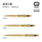 Harrows Apex Axis Elite Series Quick Point Spitzen Gold Maße