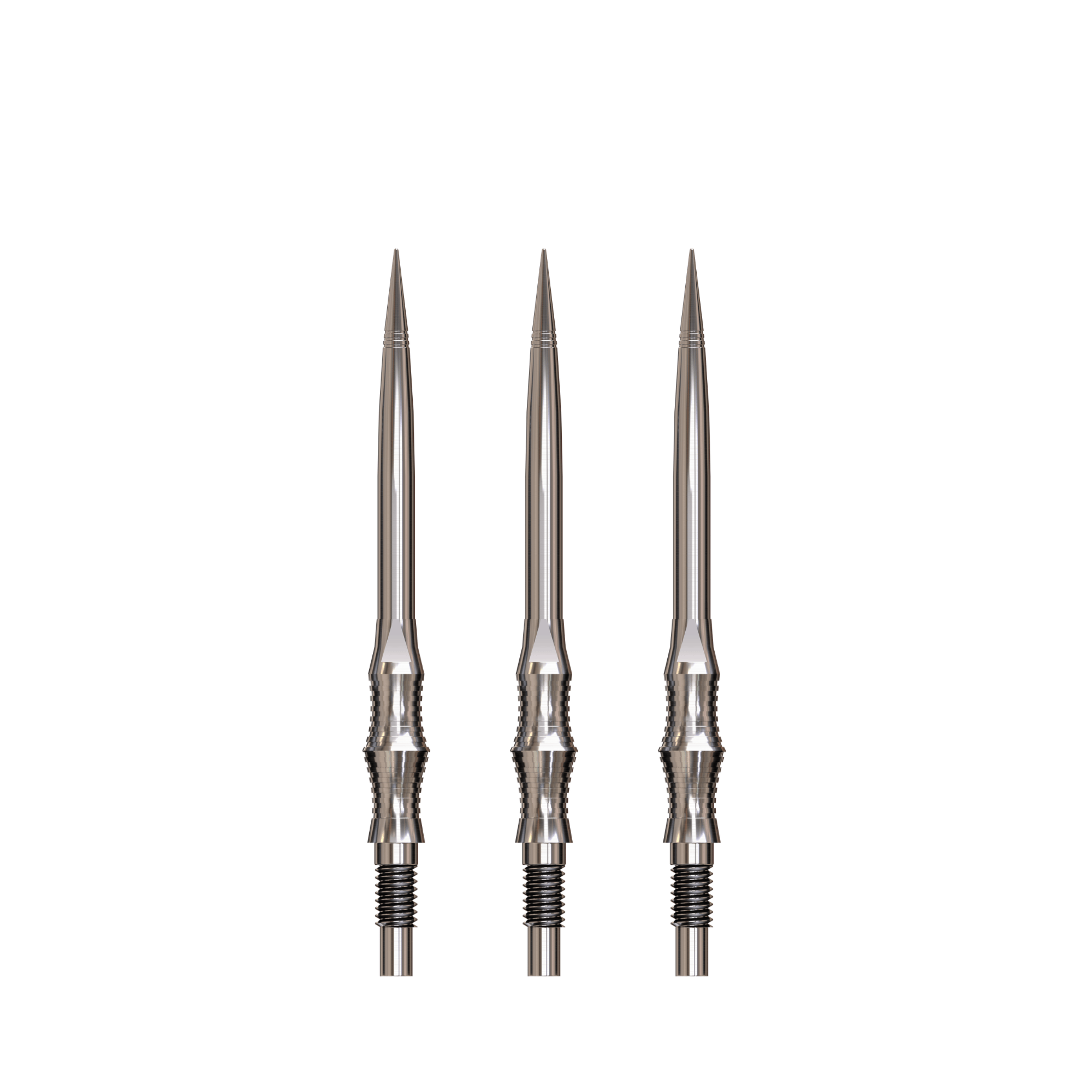 Harrows Apex Spire Elite Series Quick Point Spitzen Silver