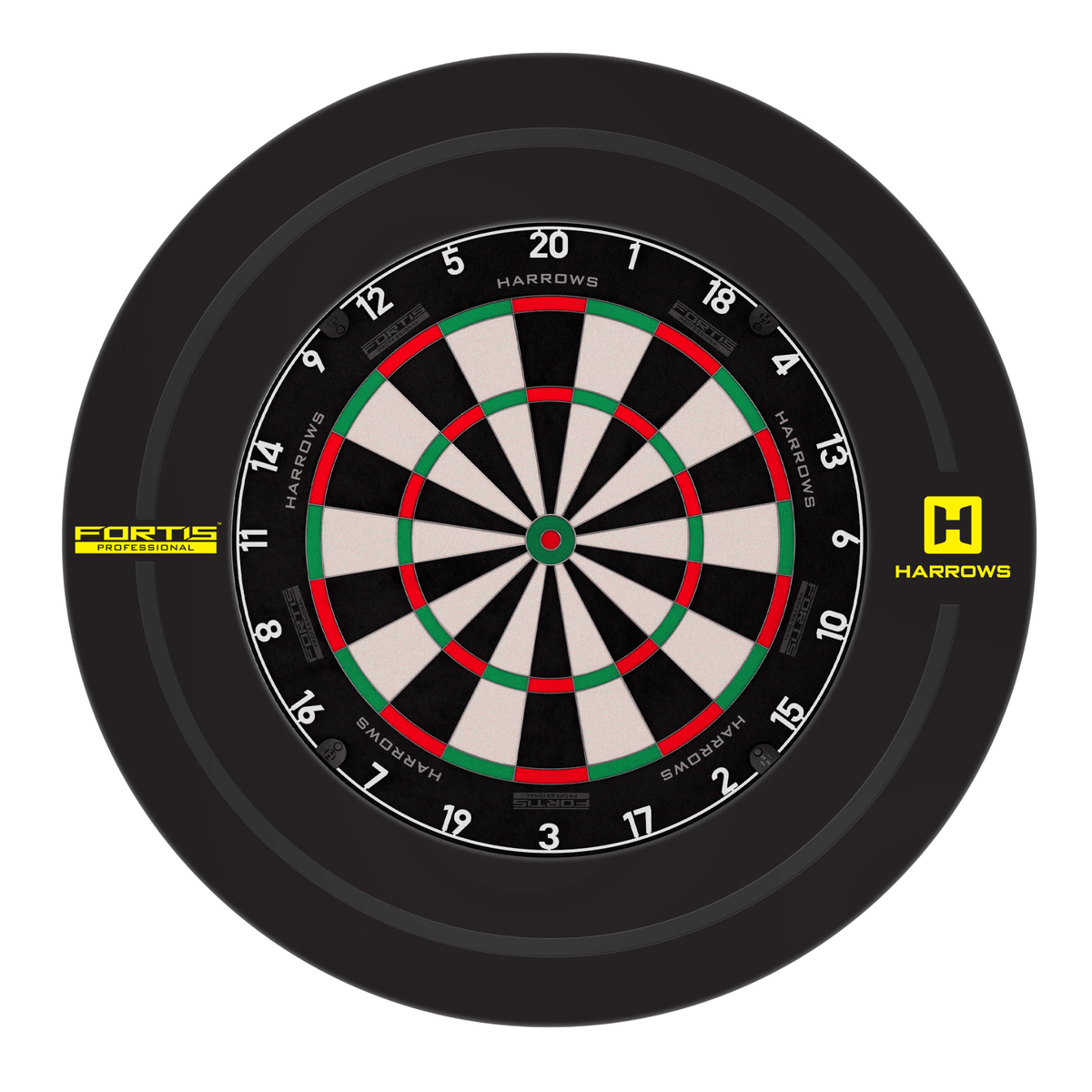 Harrows Fortis Dartboard Surround mit Board