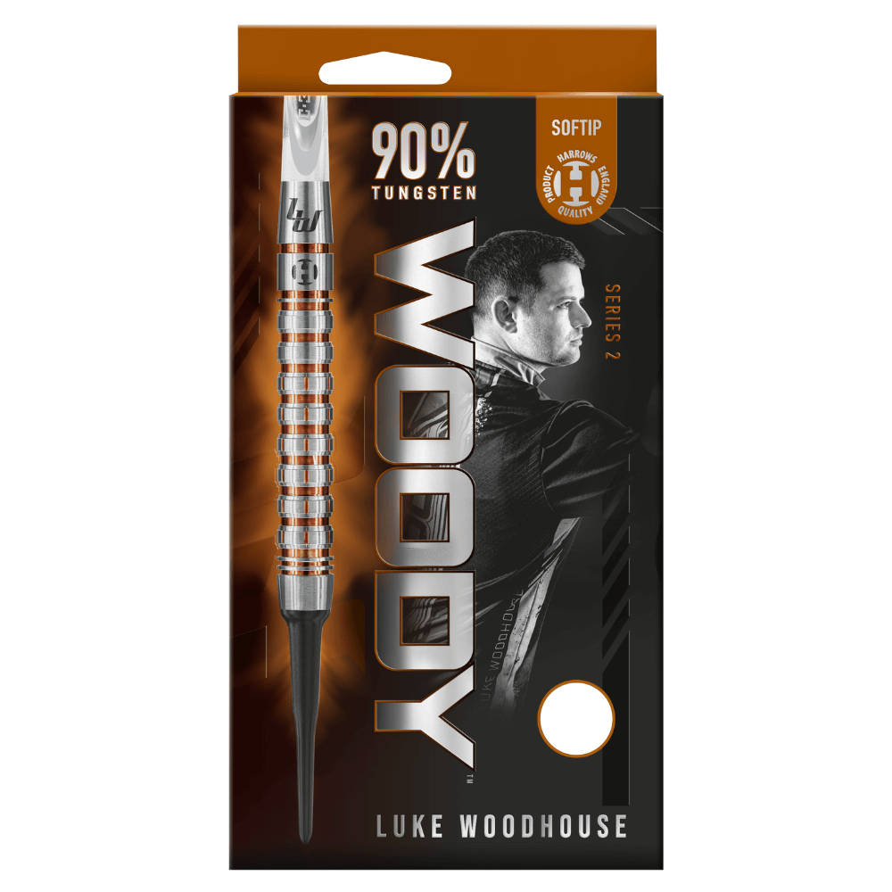 Harrows Luke Woodhouse Series 2 Softdarts Packung