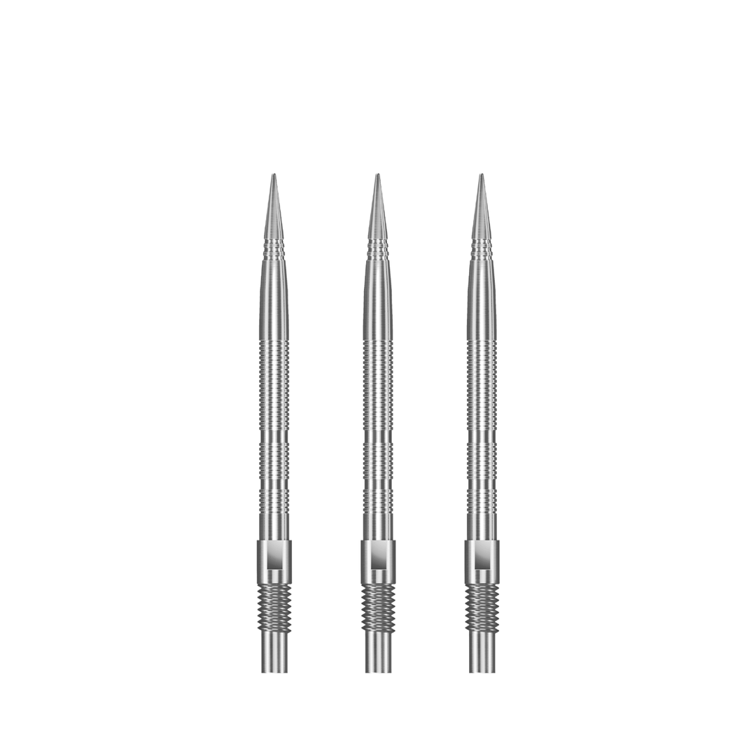 Harrows Micro Grip Quick Point Spitzen Silver