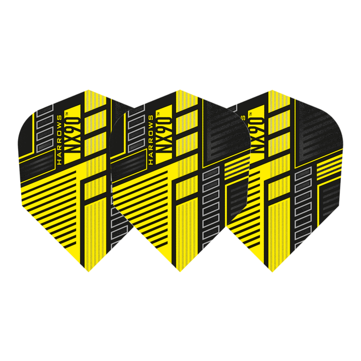 Harrows NX90 Yellow Prime Flights Set