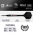 Harrows Ryan Searle Geo Quick Point Steeldarts Maße