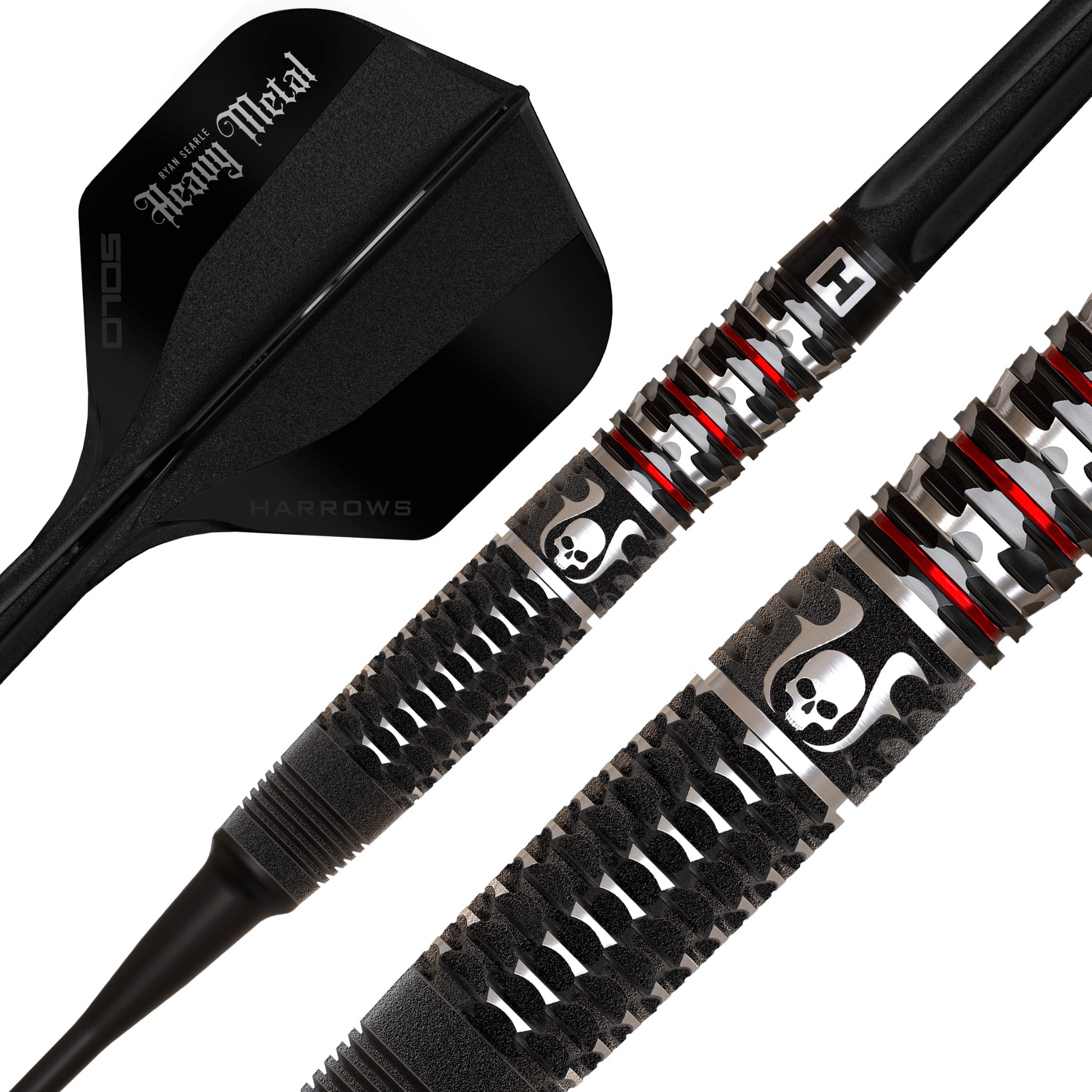 Harrows Ryan Searle Geo Softdarts Details Barrel