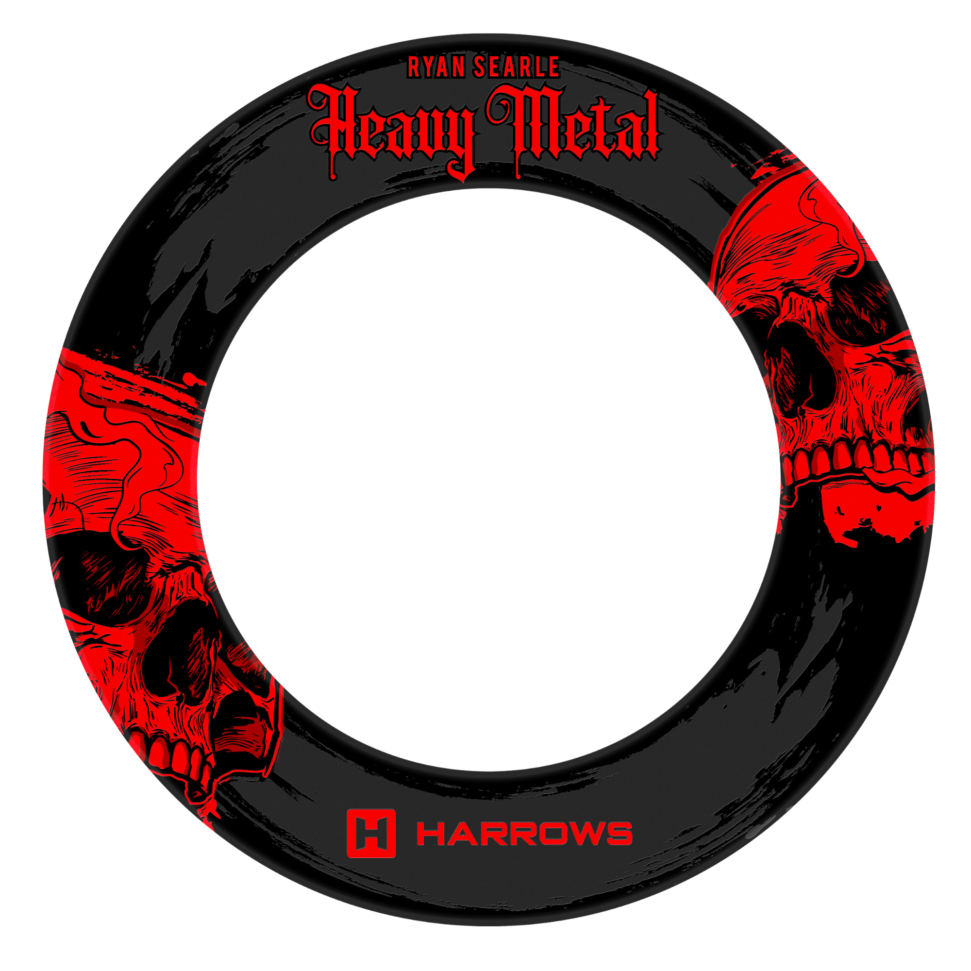 Harrows Ryan Searle Heavy Metal Dartboard Surround