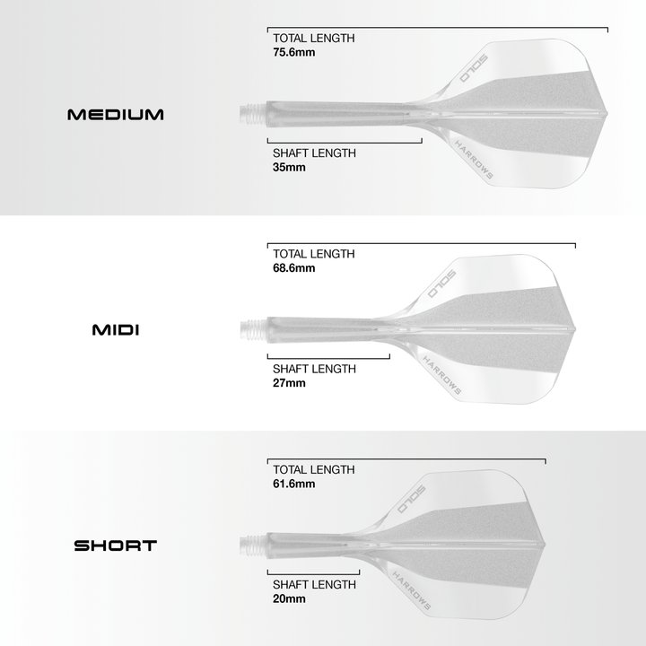 Harrows Solo Integrated Flight System Clear Maße