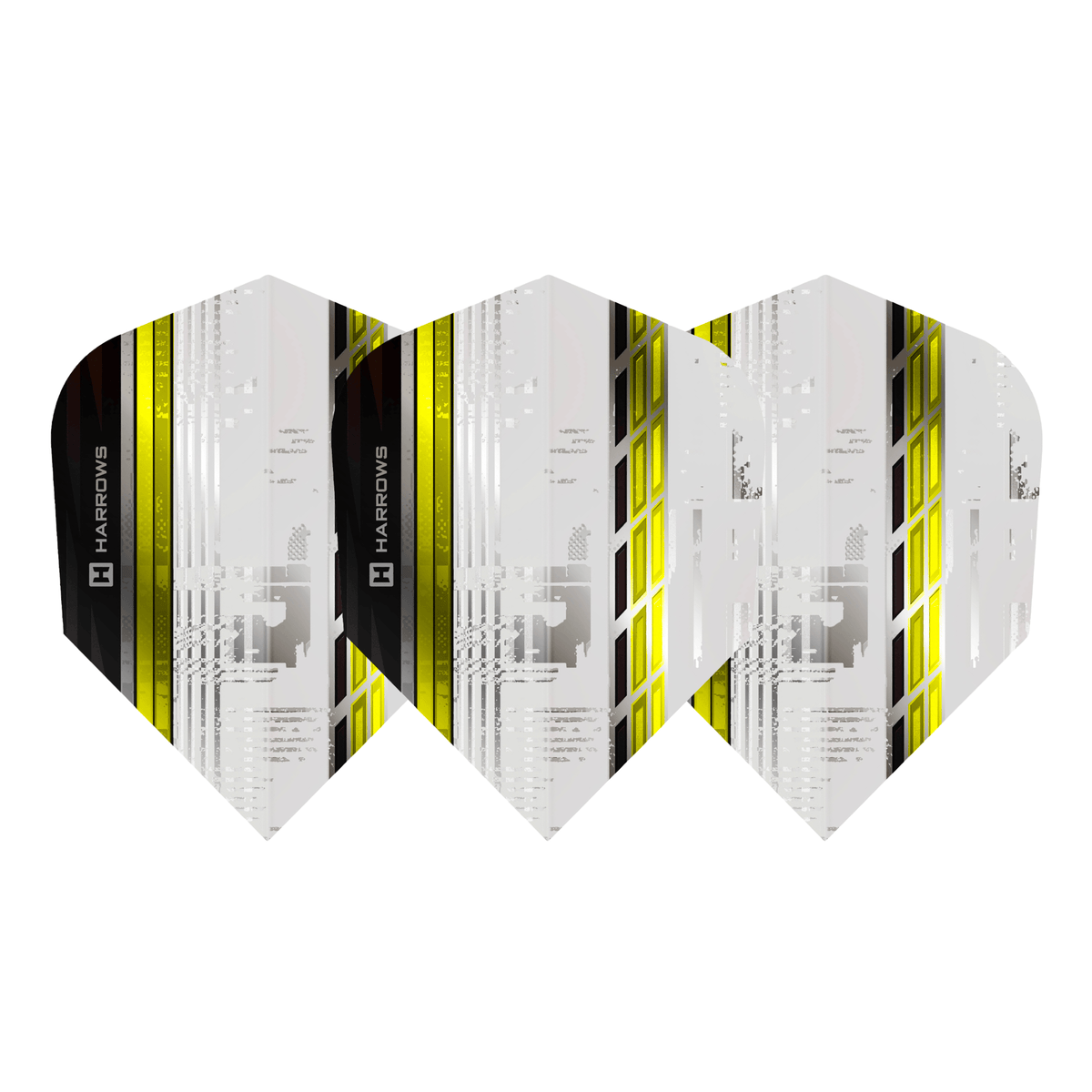Harrows Sporty Yellow Flights Set