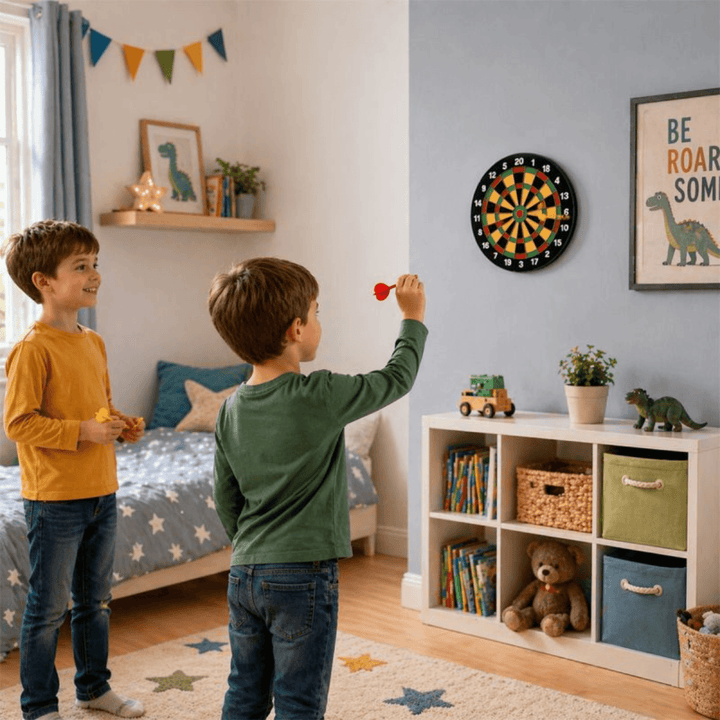 Karella Magnet Dartboard Family Spielbetrieb