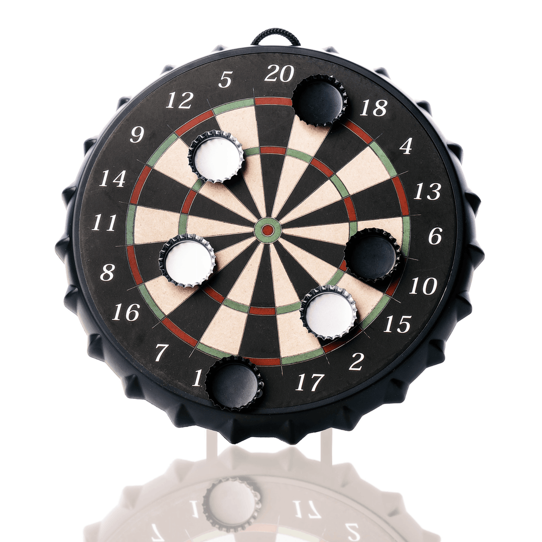 Karella Mini Dartboard Kronkorken Magnet mit Kronkorken