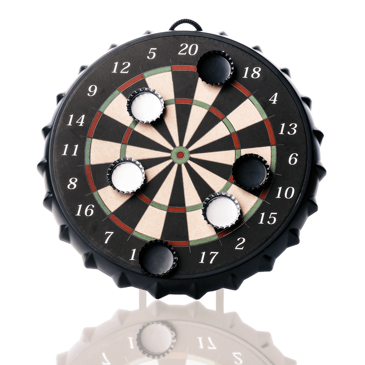 Karella Mini Dartboard Kronkorken Magnet mit Kronkorken