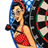 Karella PlayGirl Dartboard Surround Detail