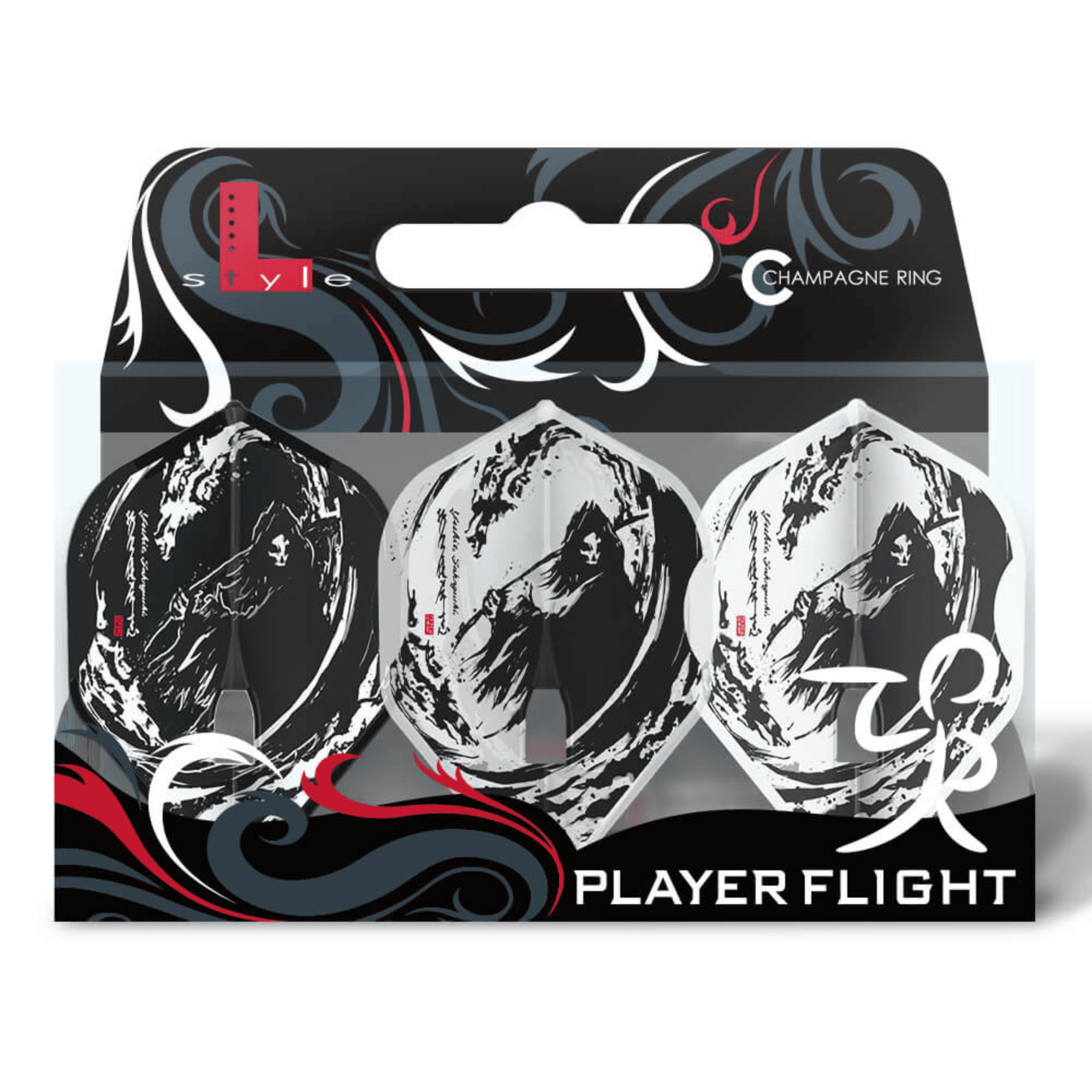 L-Style L1PRO Yukie Sakaguchi V2 Mix Flights Verpackung