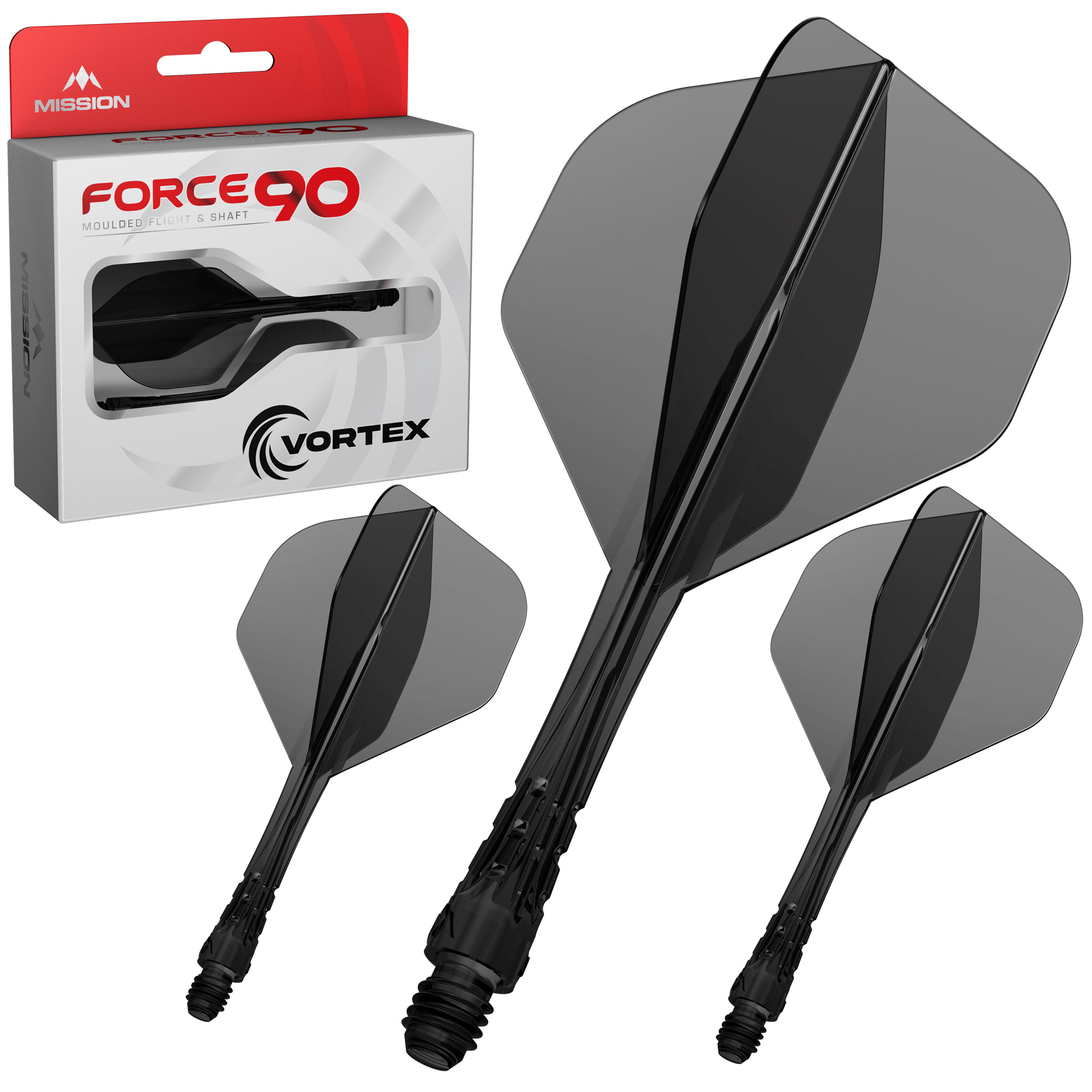 Mission Force 90 Vortex NO2 Clear Black Verpackung