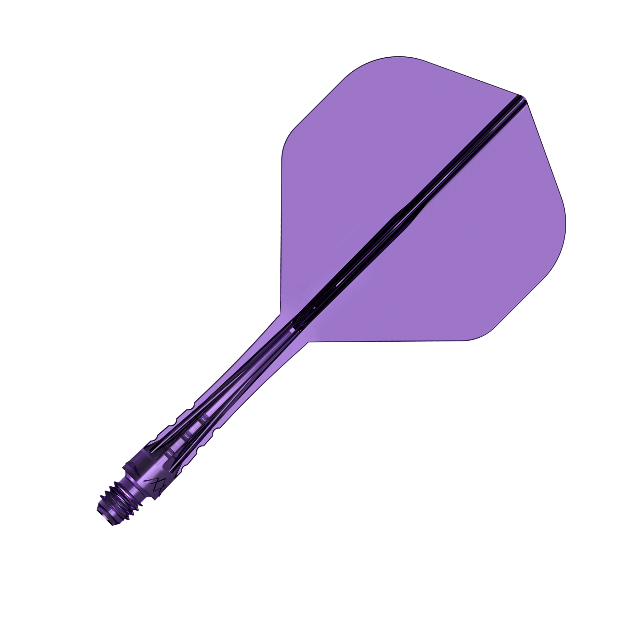 Mission Force 90 Vortex NO2 Clear Purple