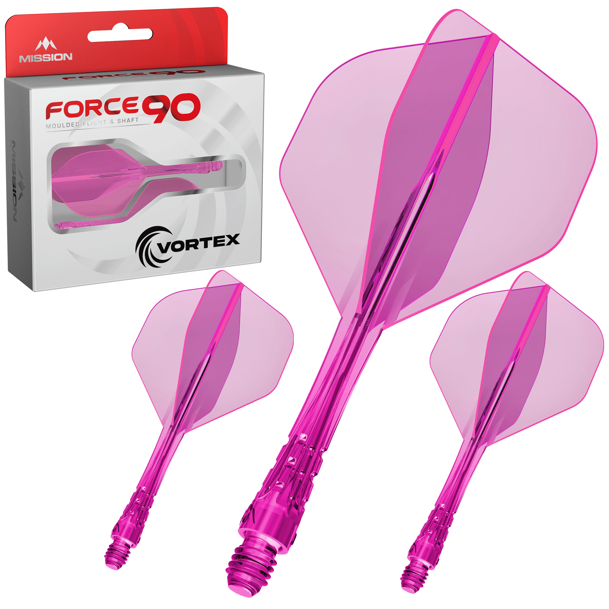 Mission Force 90 Vortex NO2 Neon Pink Verpackung